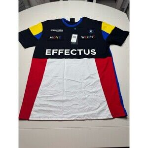 Men’s Effectus Clothing Large Color Block T-Shirt - Move Weight - New With Tags